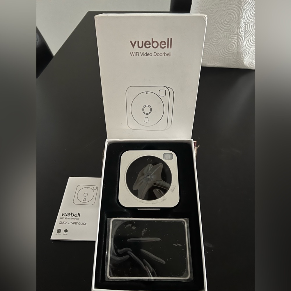 Vuebelle WiFi Video Doorbell with indoor music chime